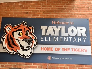 Taylor tiger sign