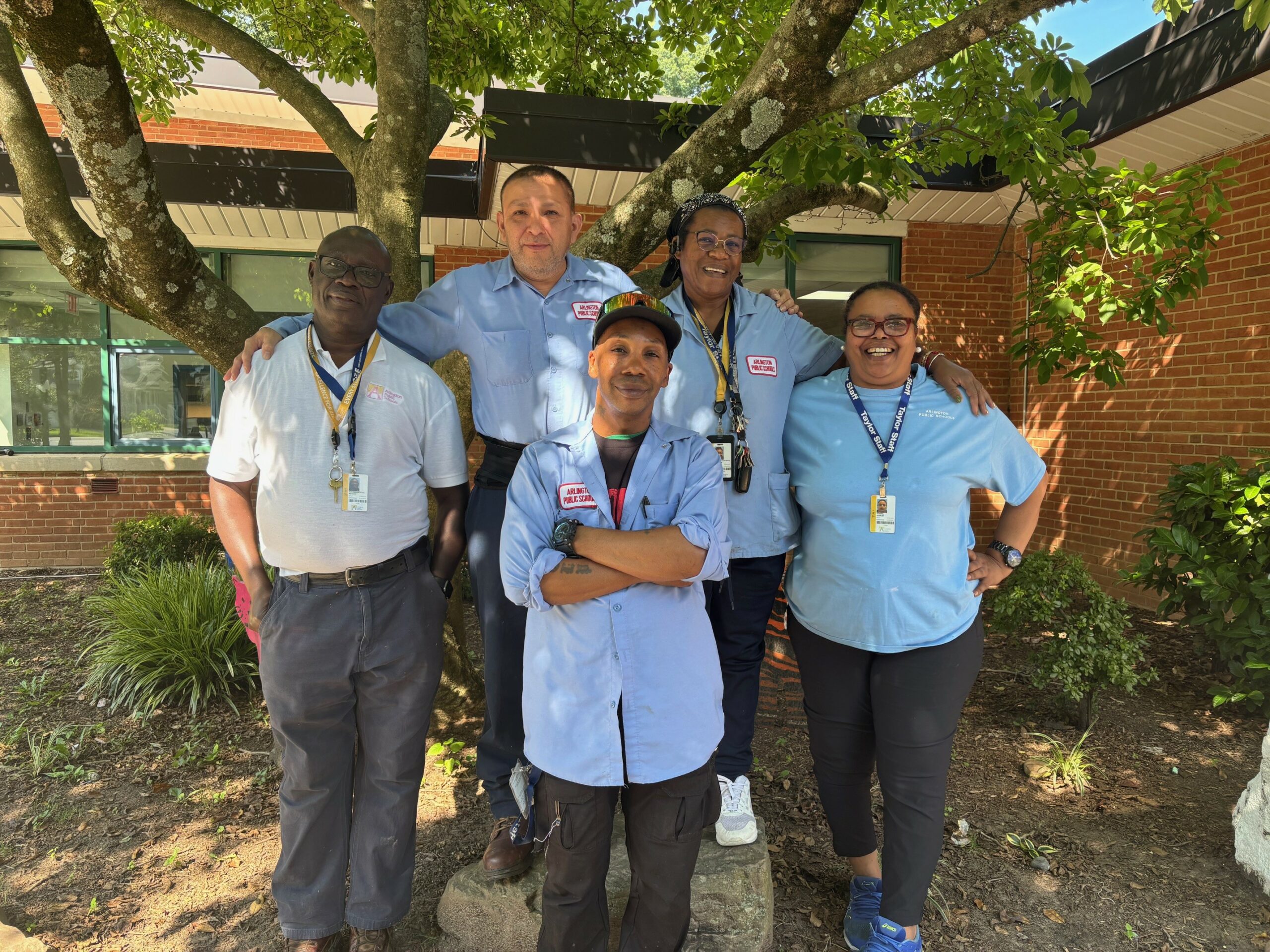 Taylor's custodial staff