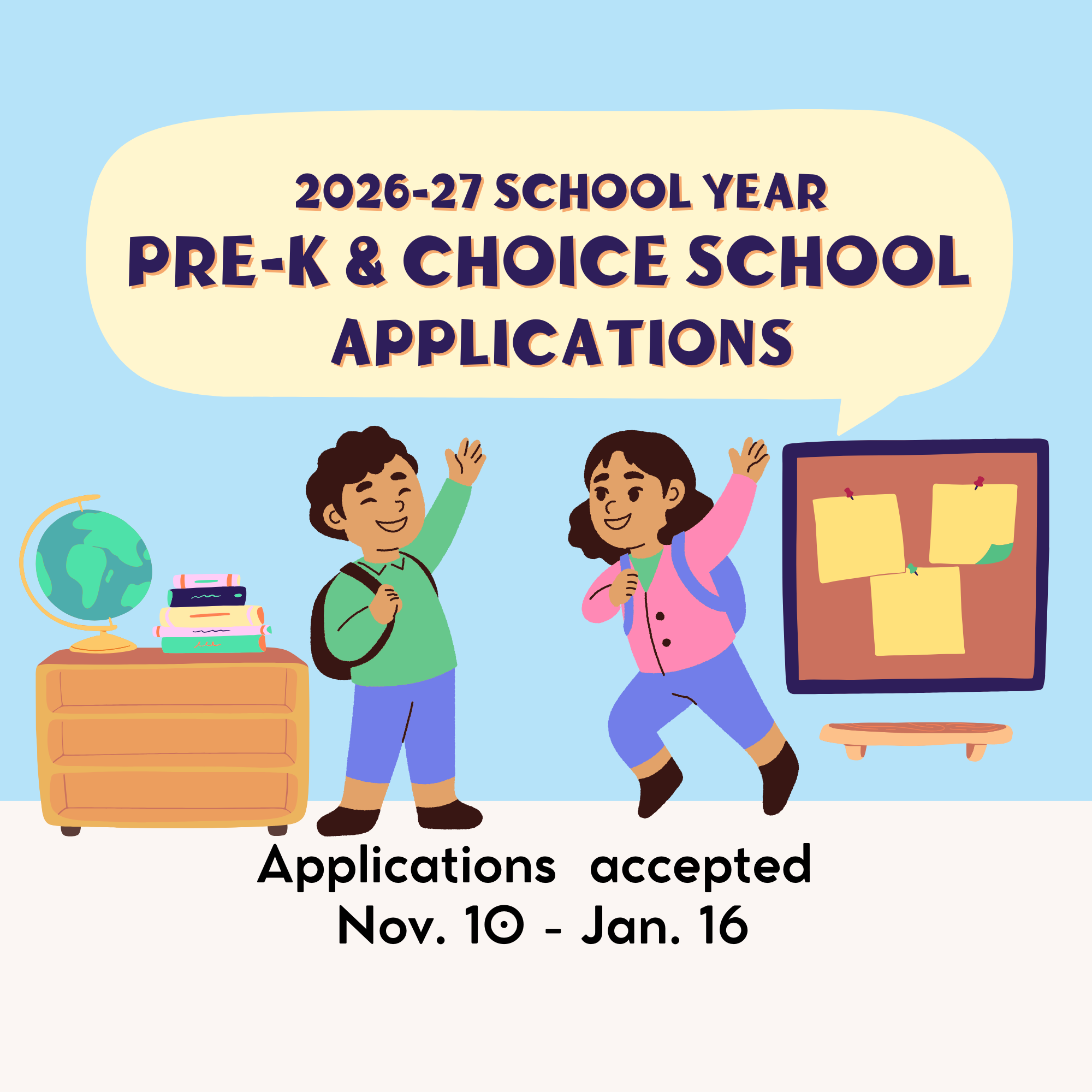 Choice school applications