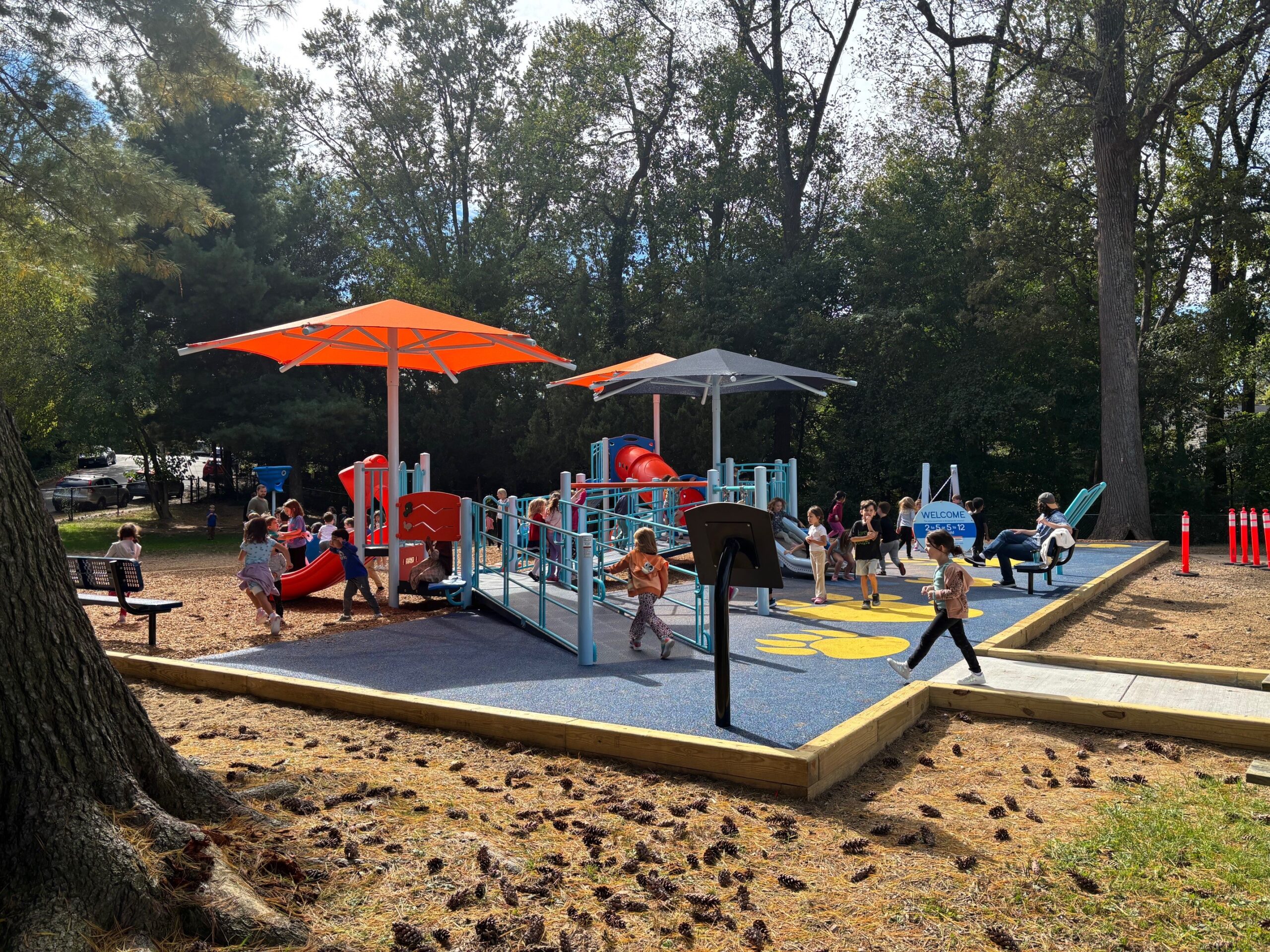 New kindergarten playground at Taylor