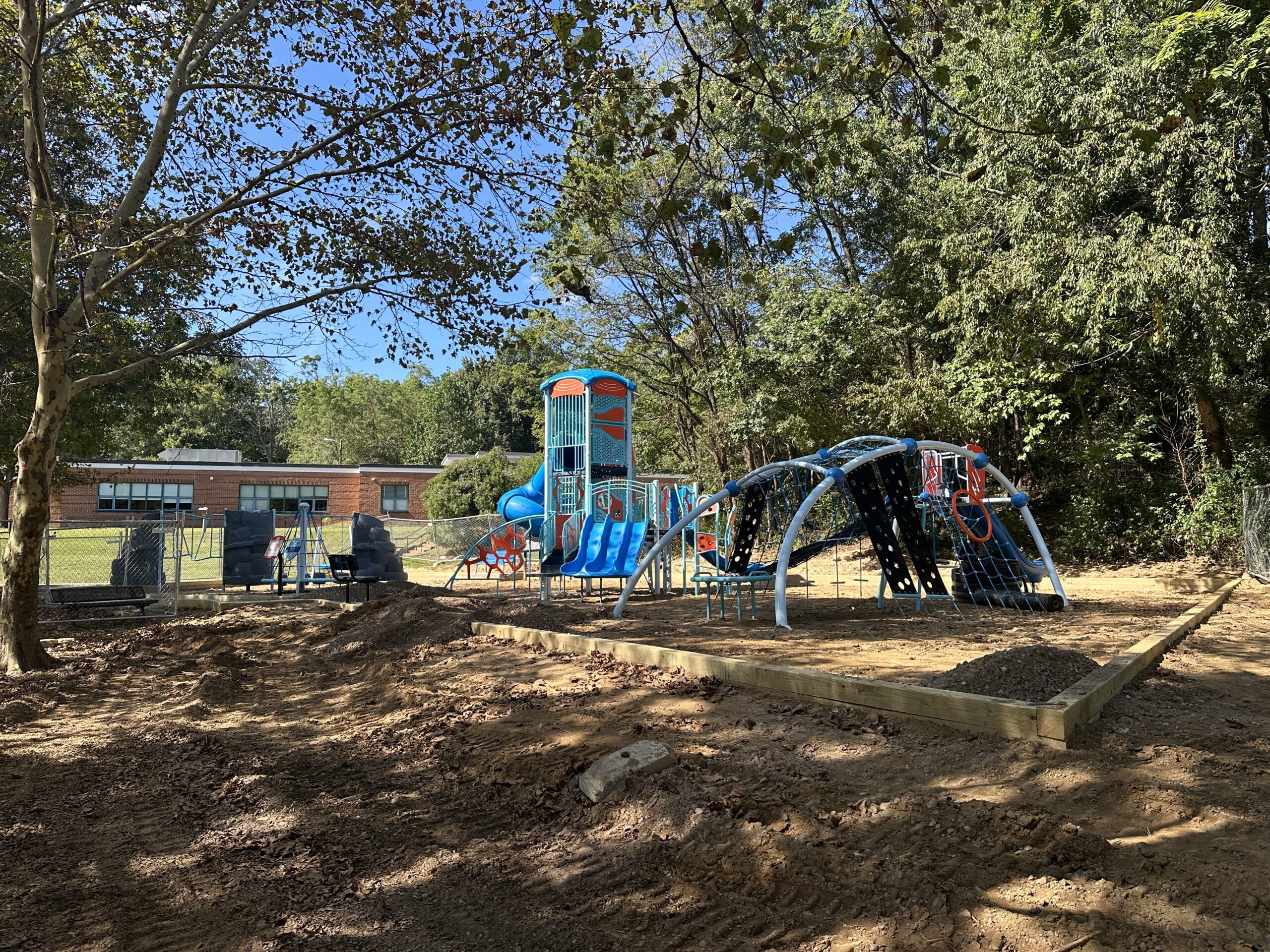 Taylor playground construction