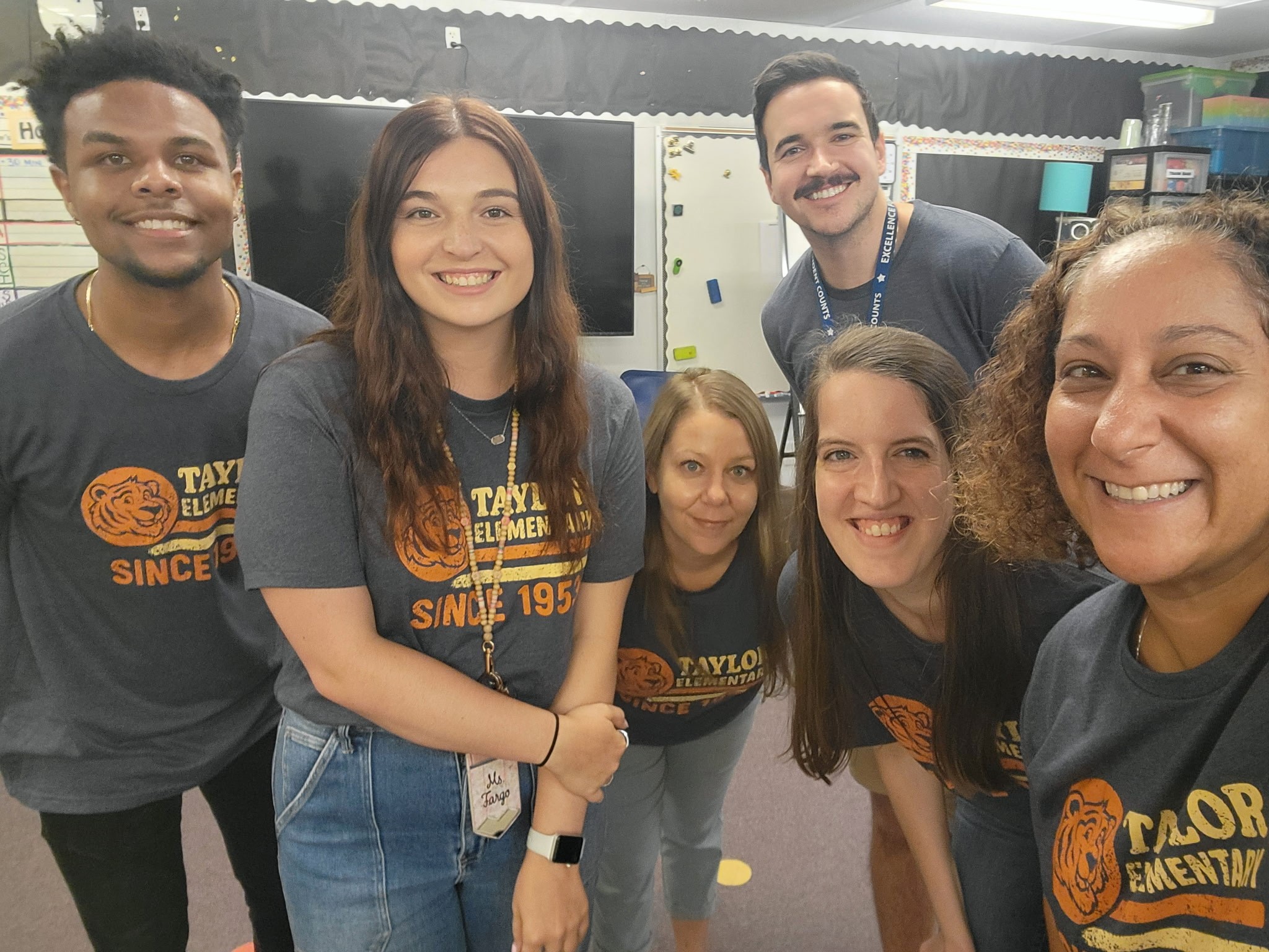 Fifth grade teachers at Taylor