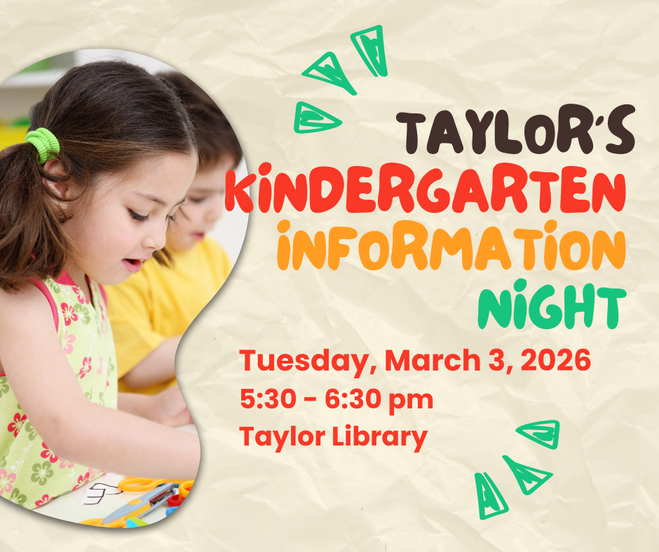 Kindergarten information night at Taylor