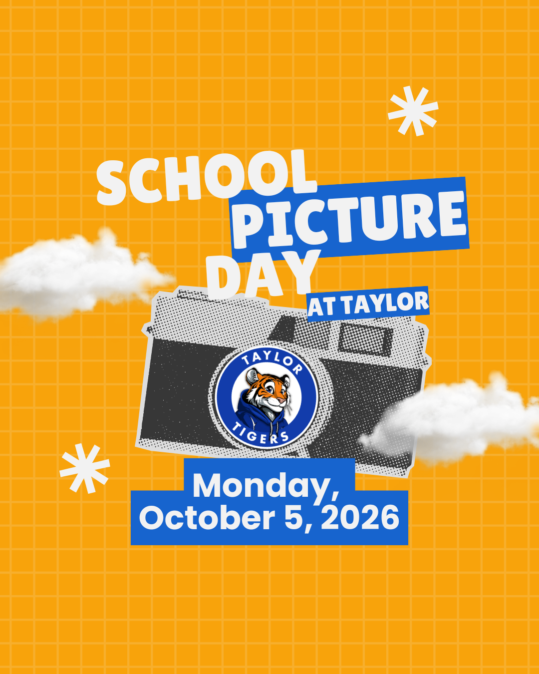 School picture day at Taylor